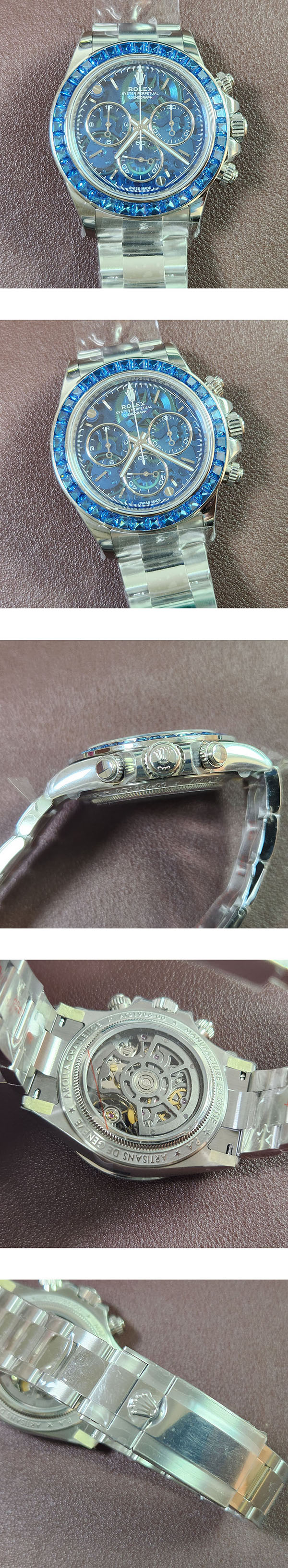 【PPM製 】スーパーコピー時計ロレックスデイトナ116500LN、ブルー、 ランクイン腕時計